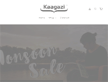 Tablet Screenshot of kaagazi.com